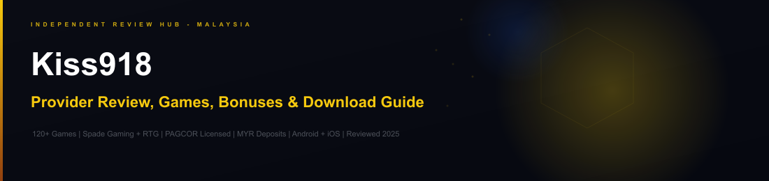Kiss918 independent review hub - Malaysia gaming platform overview